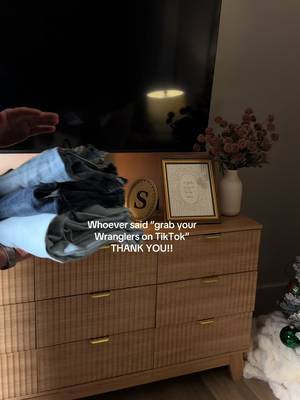 Whoever said "grab your Wranglers on TikTok" THANK YOU!! TikTok video
