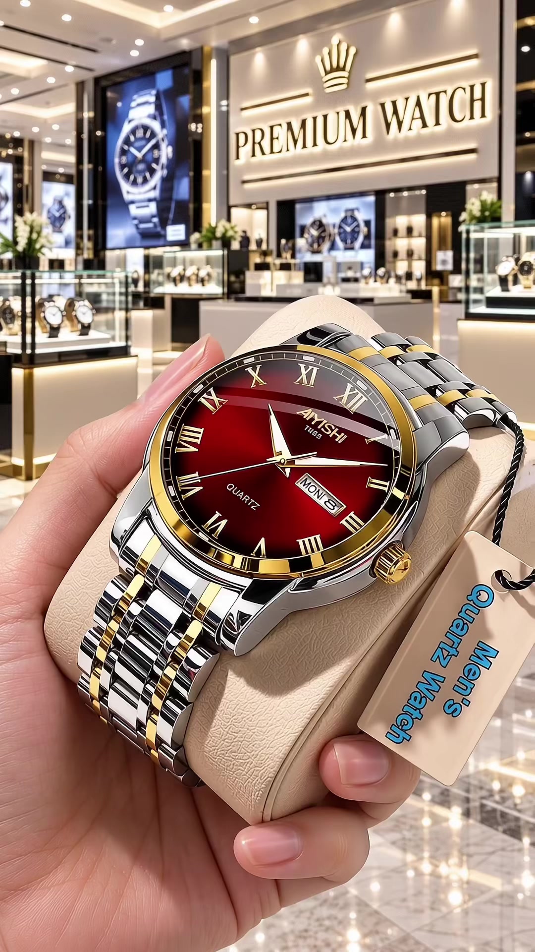 This battery-free automatic mechanical watch enjoys a 72% discount today, with a… TikTok video