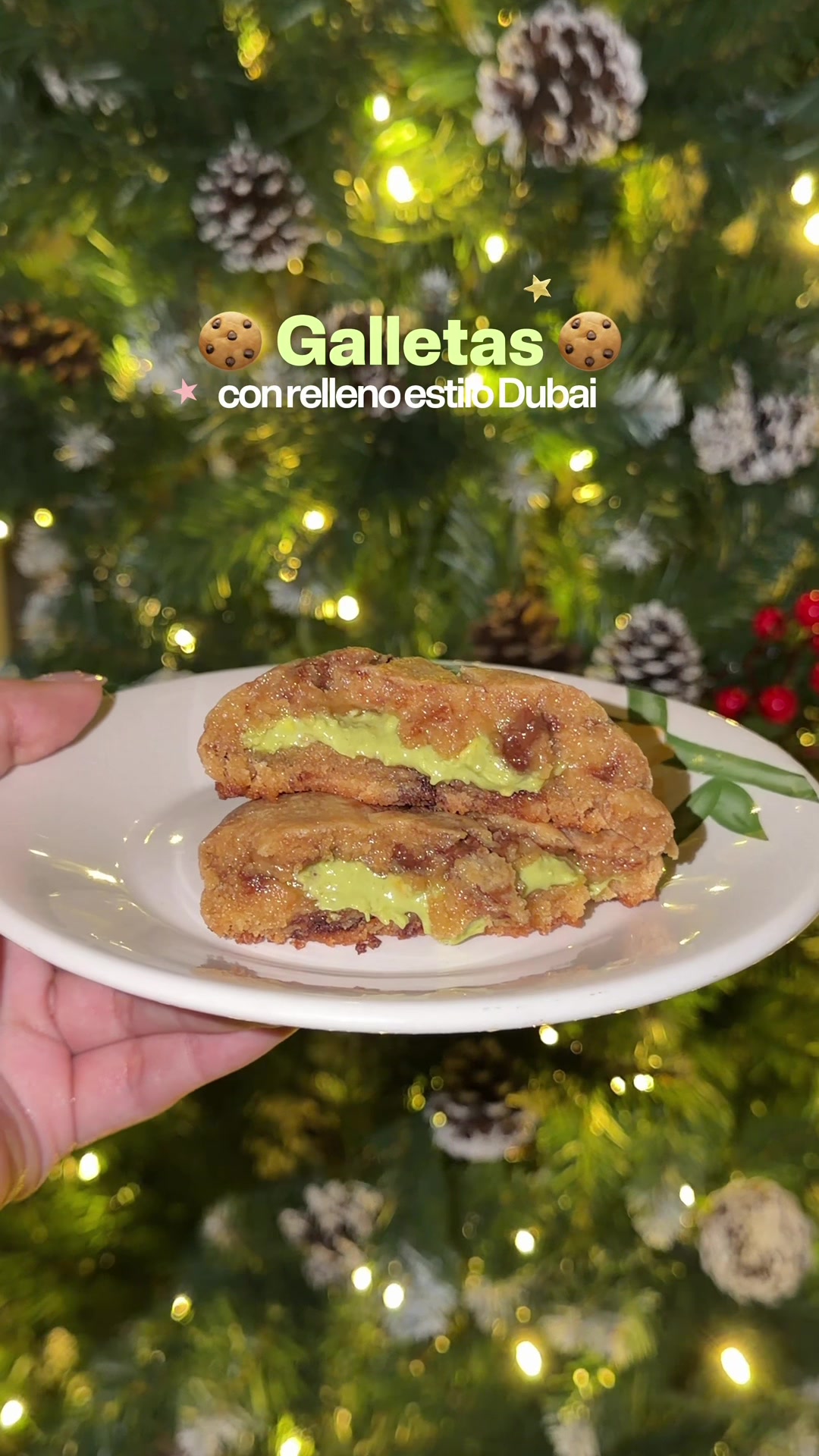 🍪 Cookies 🍪 with Dubai-style filling TikTok video