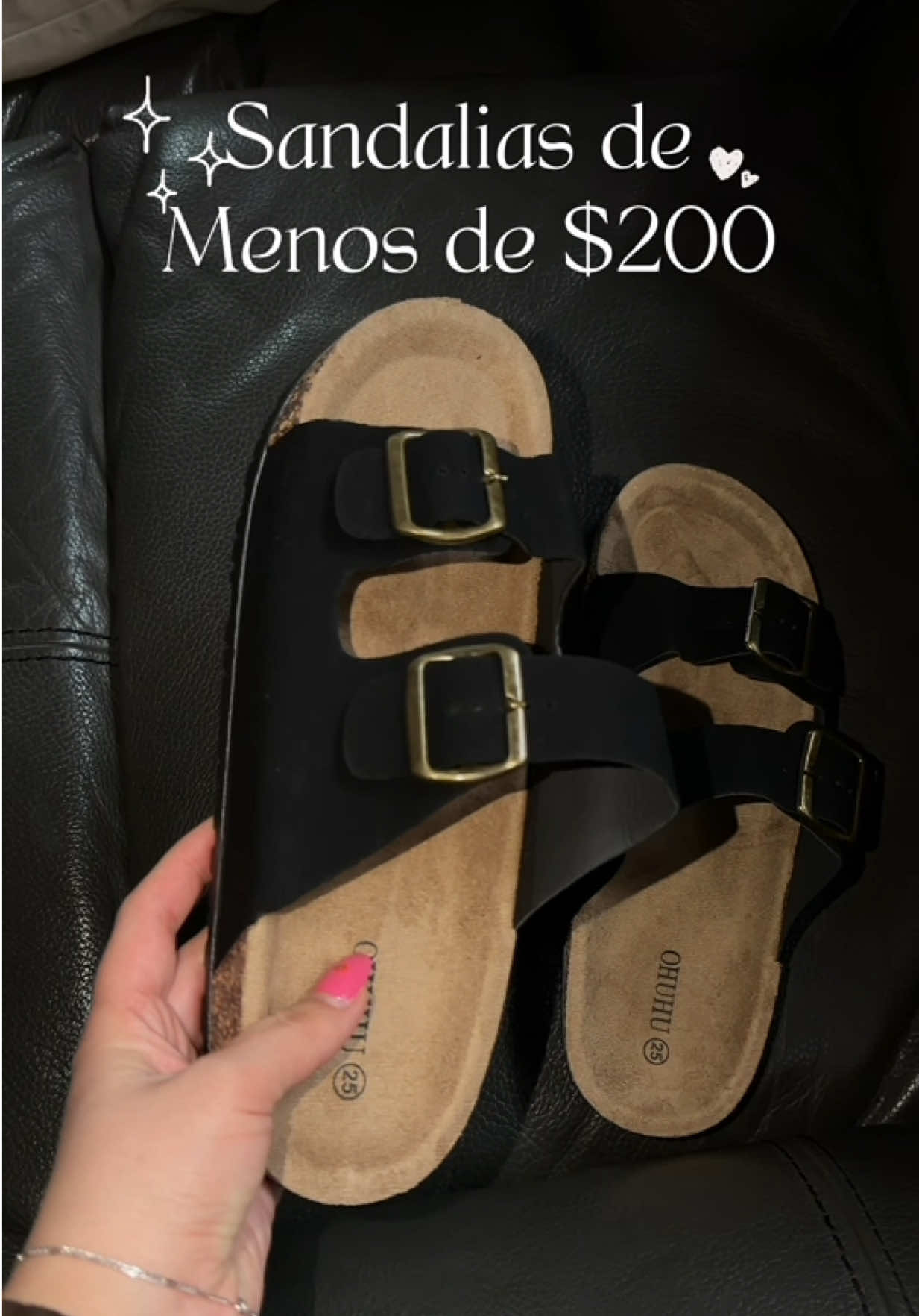 Sandals Less Than $200 TikTok video