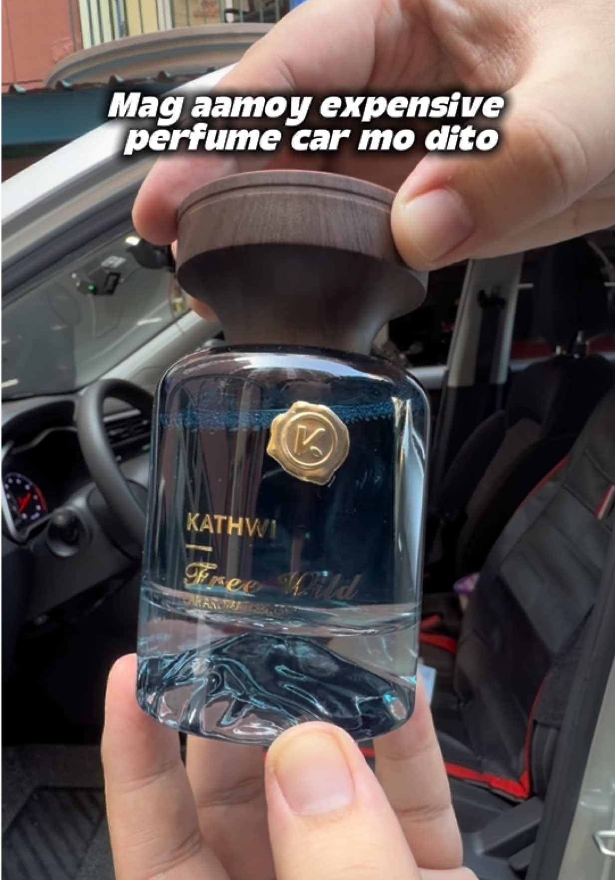 Your car will smell like expensive perfume here TikTok video