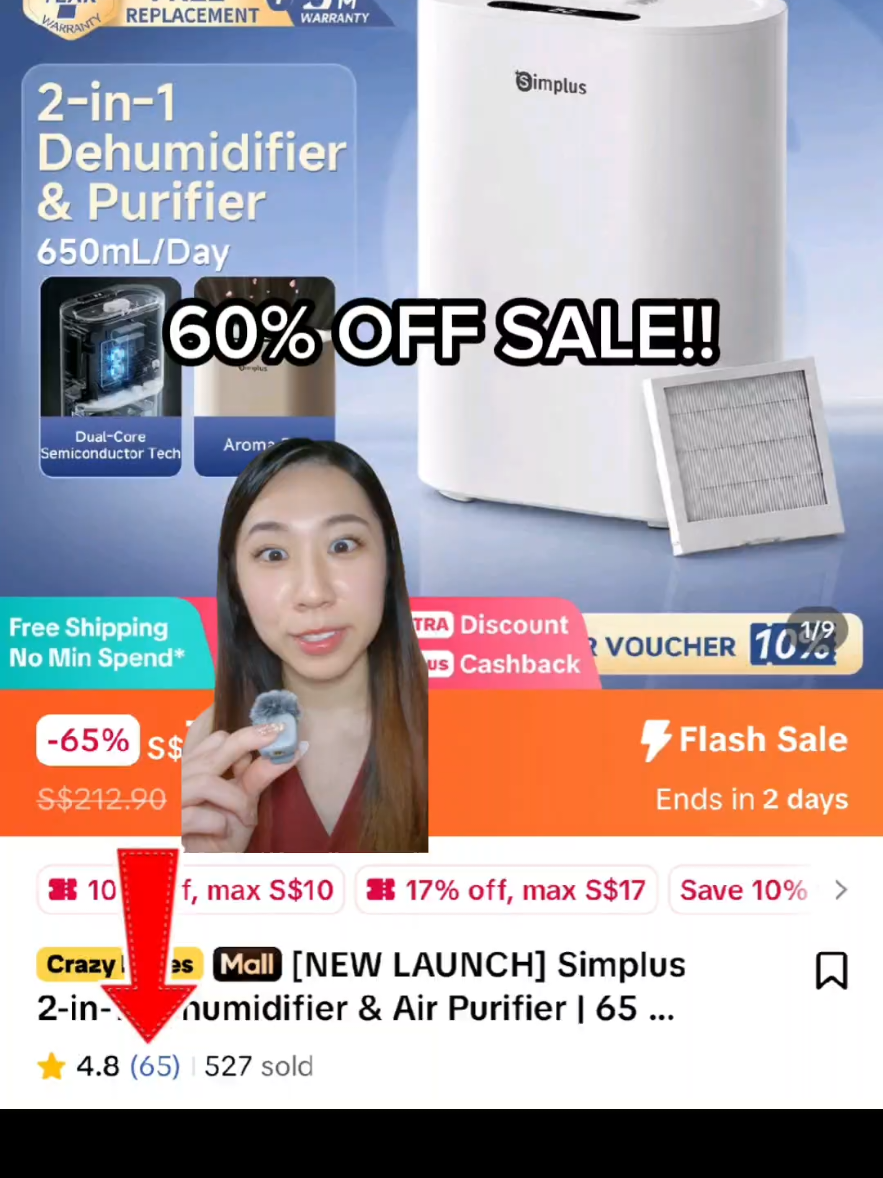 60% OFF SALE!! TikTok video