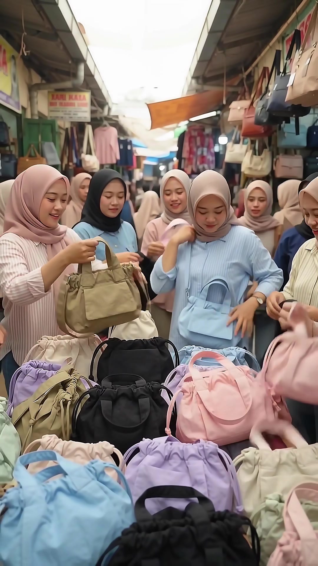 Hey hey hey, this mini bag is super popular right now. TikTok video