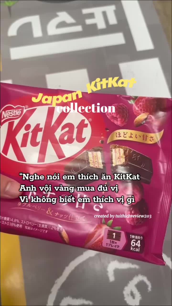 Heard you like KitKat, I hurriedly bought all flavors, because I don't know which… TikTok video