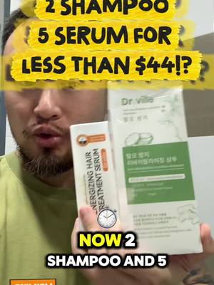 2 SHAMPOO 5 SERUM FOR LESS THAN $44!? TikTok video