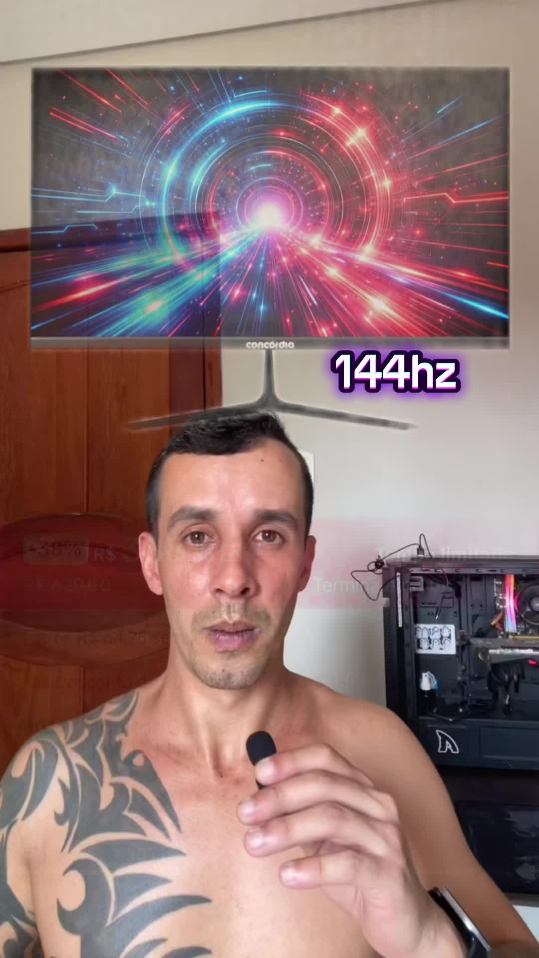 Imagem a 144 Hz TikTok video
