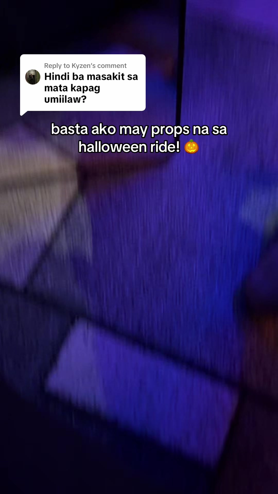 Does it not hurt the eyes when it's glowing? TikTok video