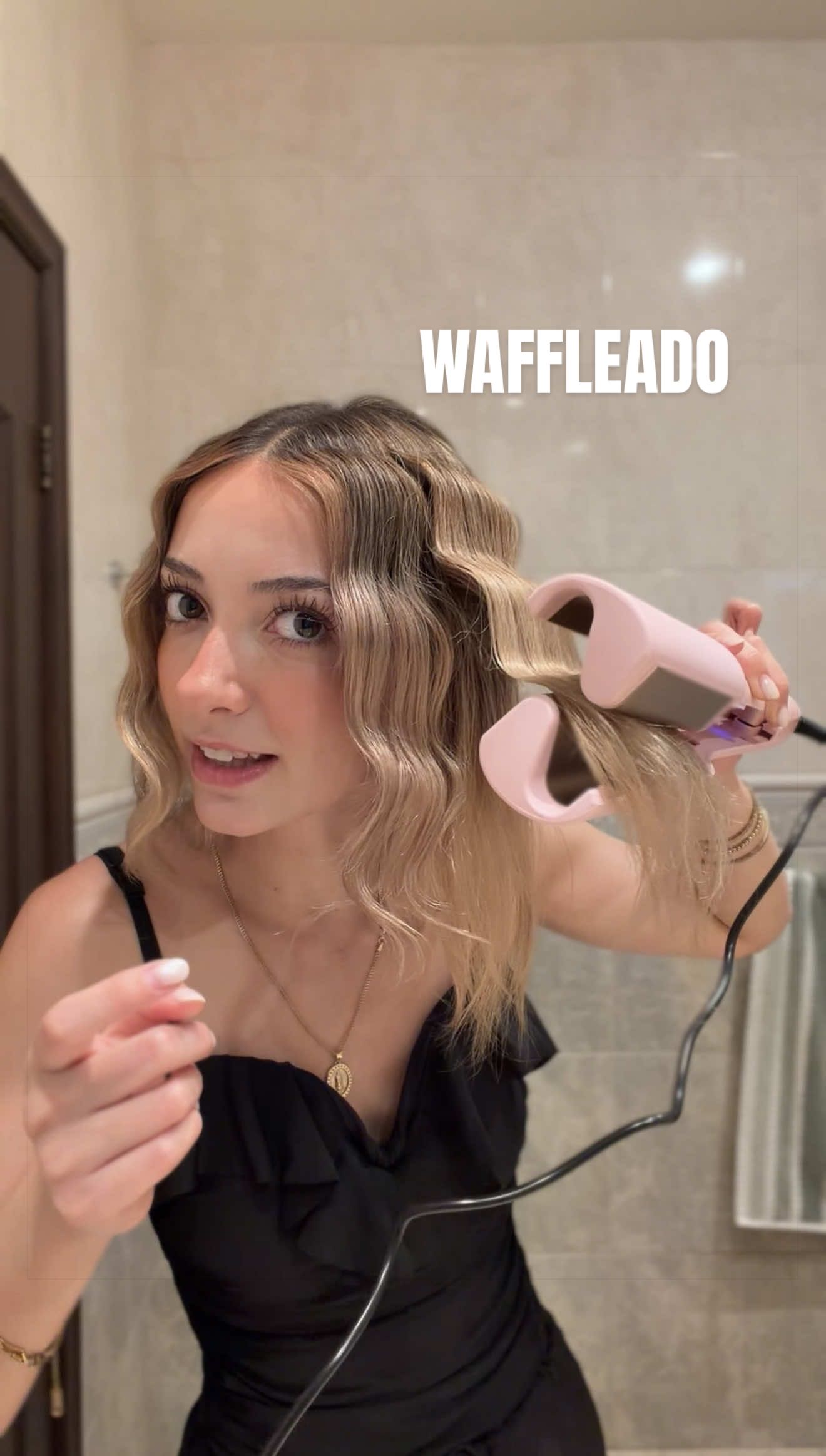 I have no idea how long it has been since I last did waver curls on my hair. TikTok video