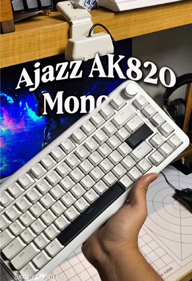 Ajazz AK820 Mono V2, 75% TikTok video