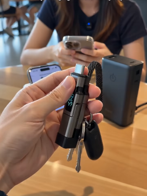 POV: My charging cable is on my keys TikTok video