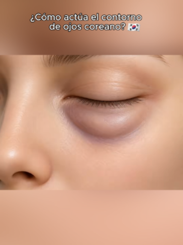 How does Korean eye contour work? TikTok video