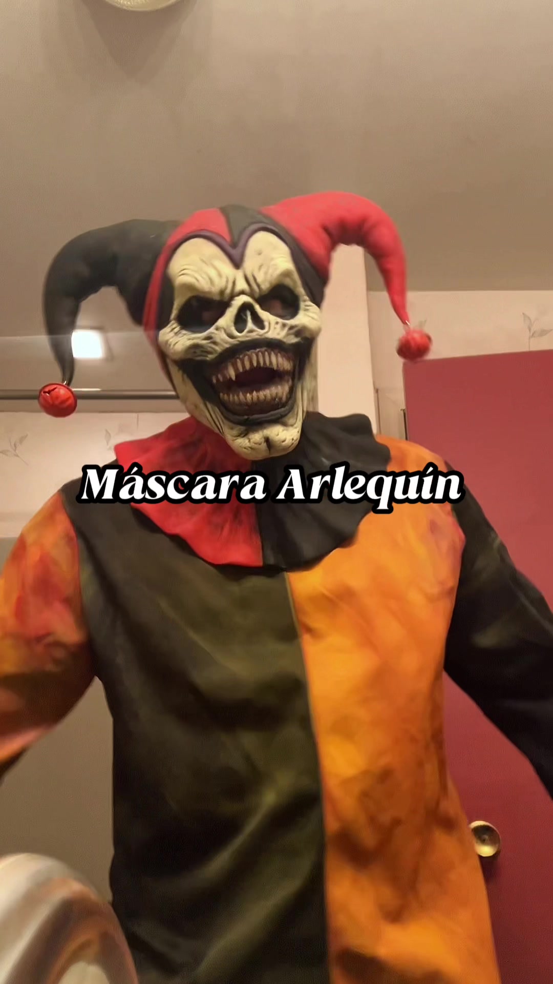 MÁSCARA ARLEQUÍN TikTok video