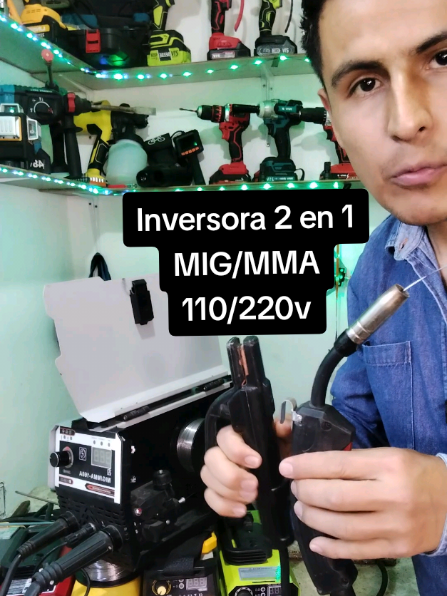 We were asked how / Micro-wire welding torch TikTok video