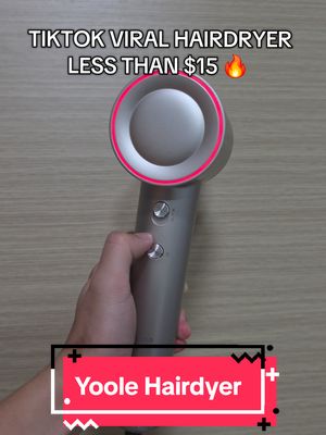 TIKTOK VIRAL HAIRDRYER LESS THAN $15 🔥 PLASMA IONS + FAST DRYING TikTok video