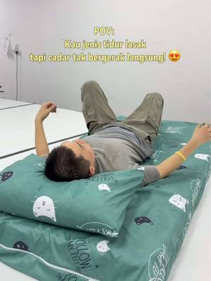 POV: You are the type that tosses and turns a lot in bed, but the sheet doesn't… TikTok video