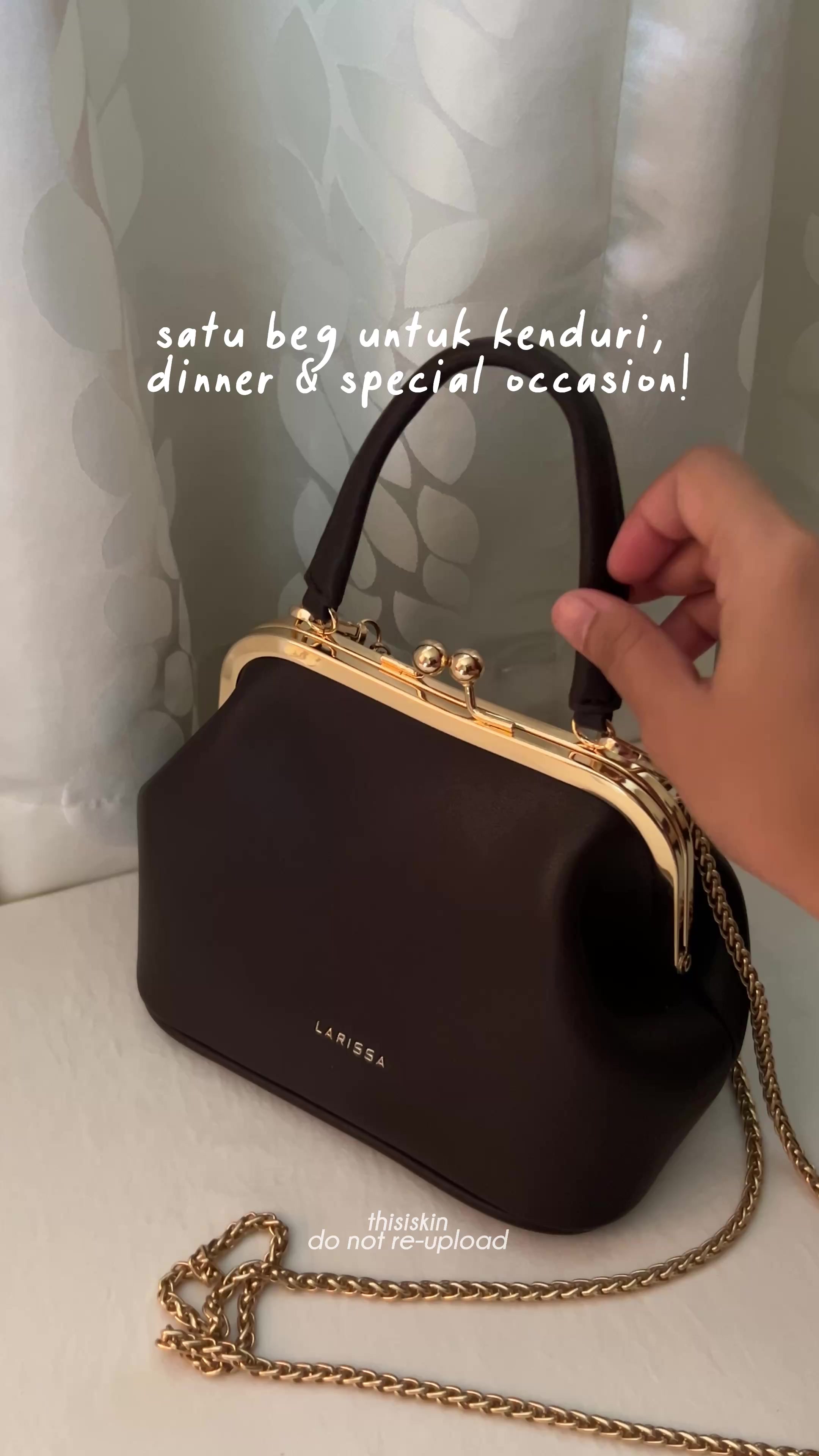 Satu beg untuk kenduri, dinner & special occasion! TikTok video