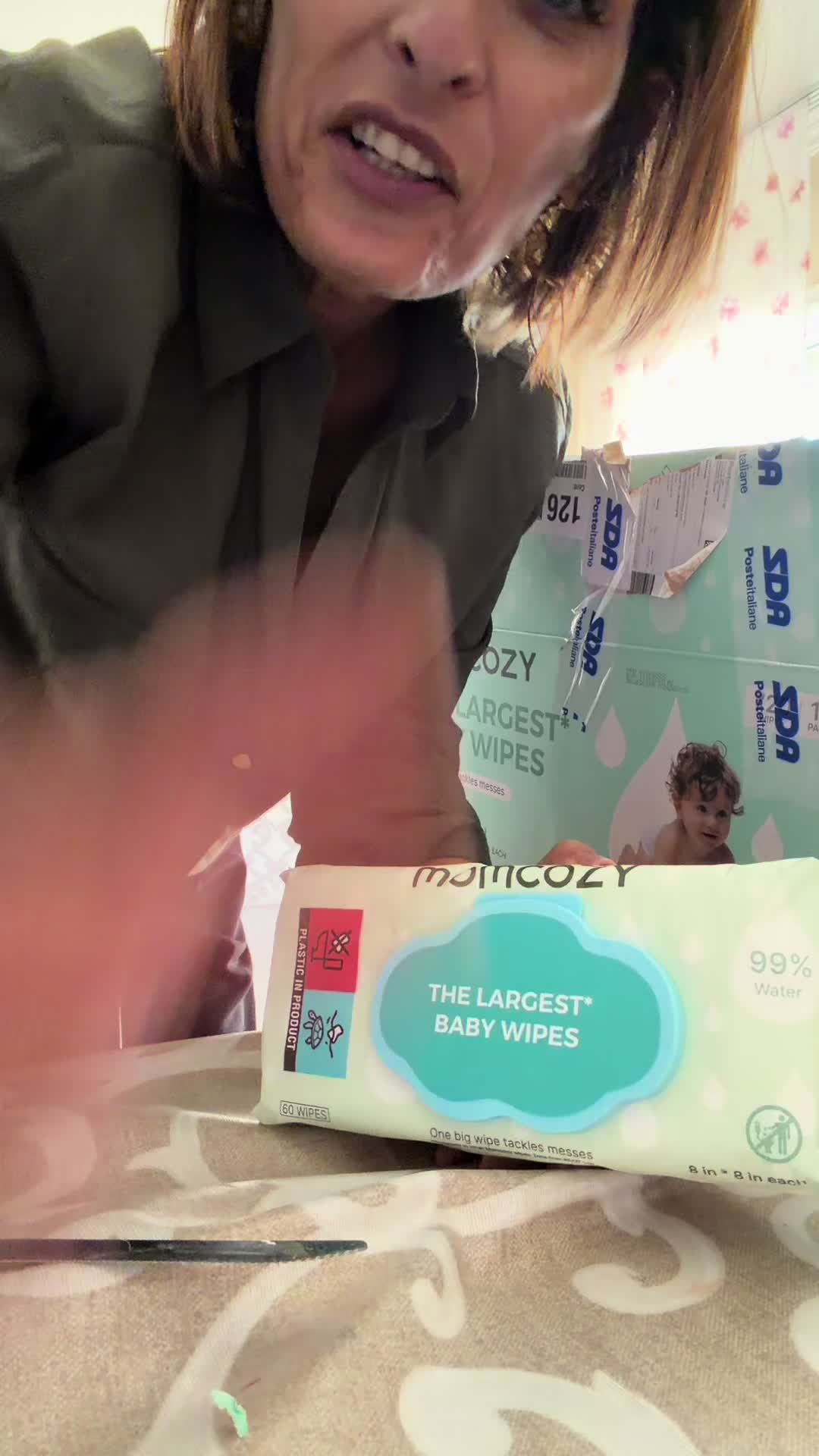 Guys, another package from momcozy has arrived. TikTok video