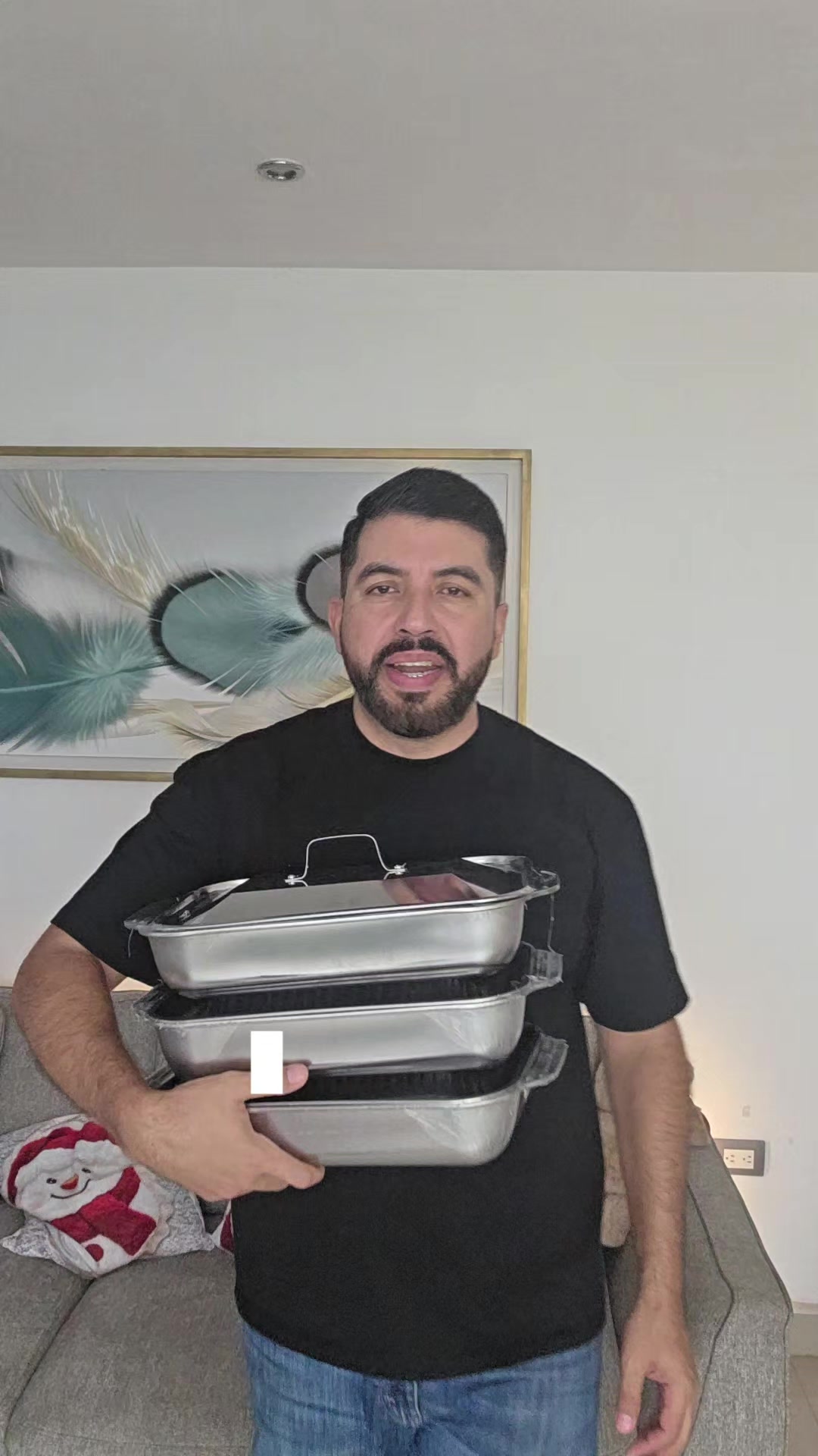 3 stainless steel trays TikTok video