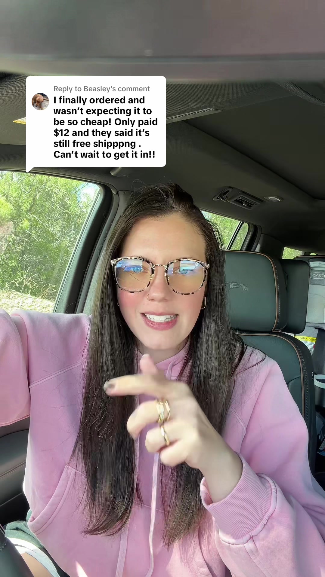 Reply to Beasley's comment I finally ordered and wasn't expecting it to be so cheap! TikTok video