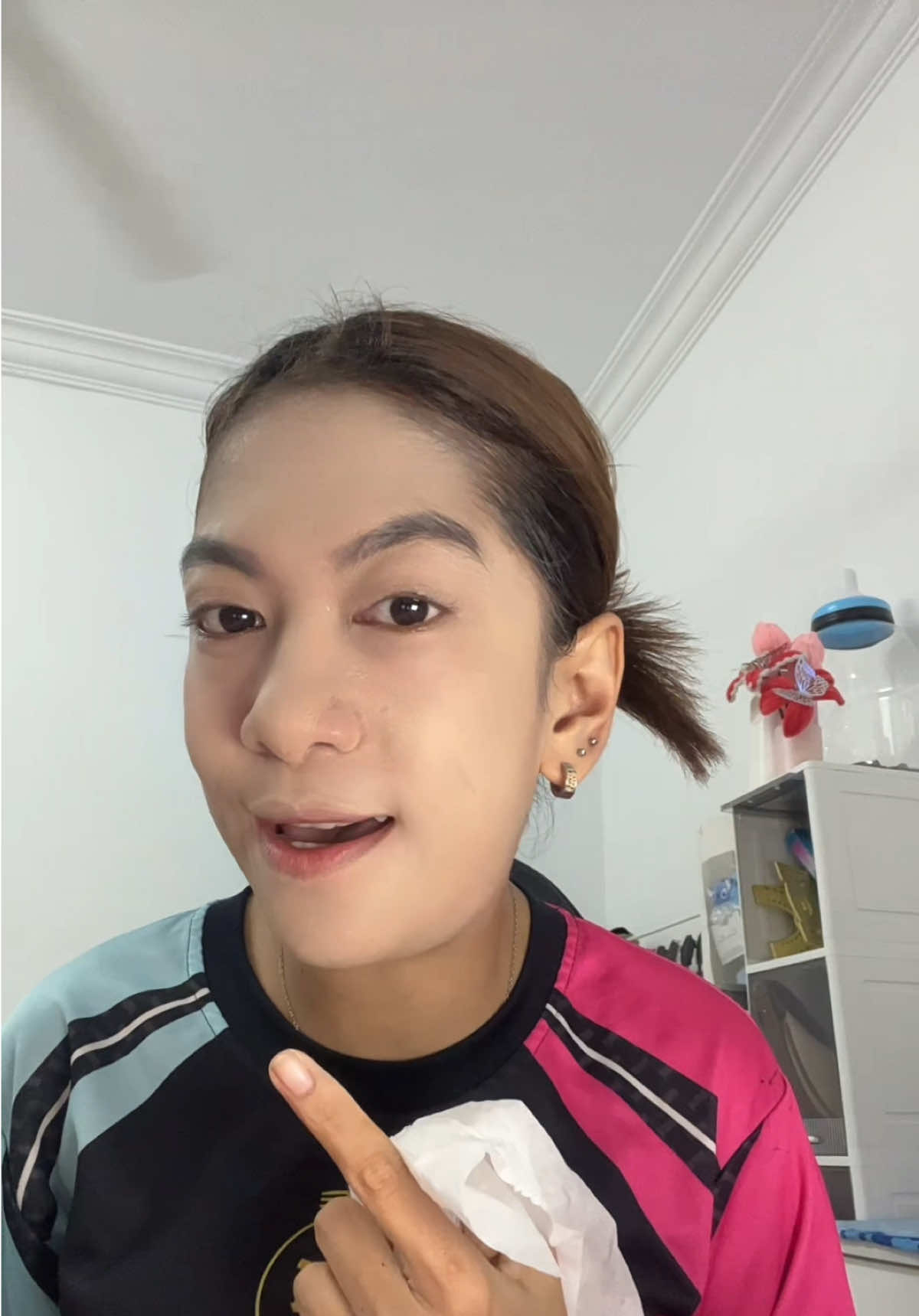 I bought a new foundation, and I'm going to test it carefully this time. TikTok video