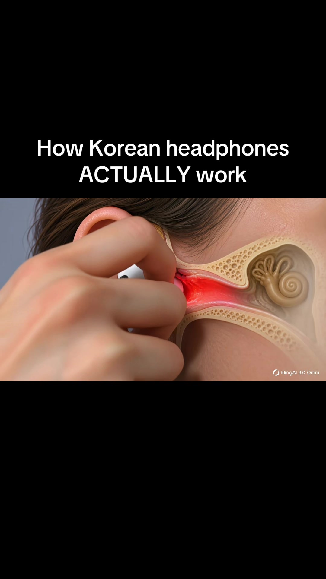 How Korean headphones ACTUALLY work TikTok video