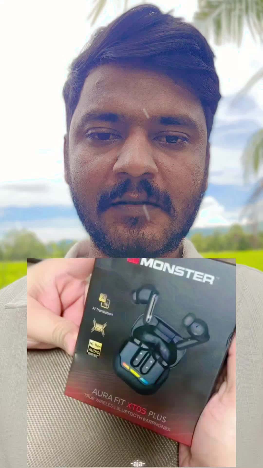 This high-quality Monster Bluetooth earphone is equipped with an AI translation… TikTok video