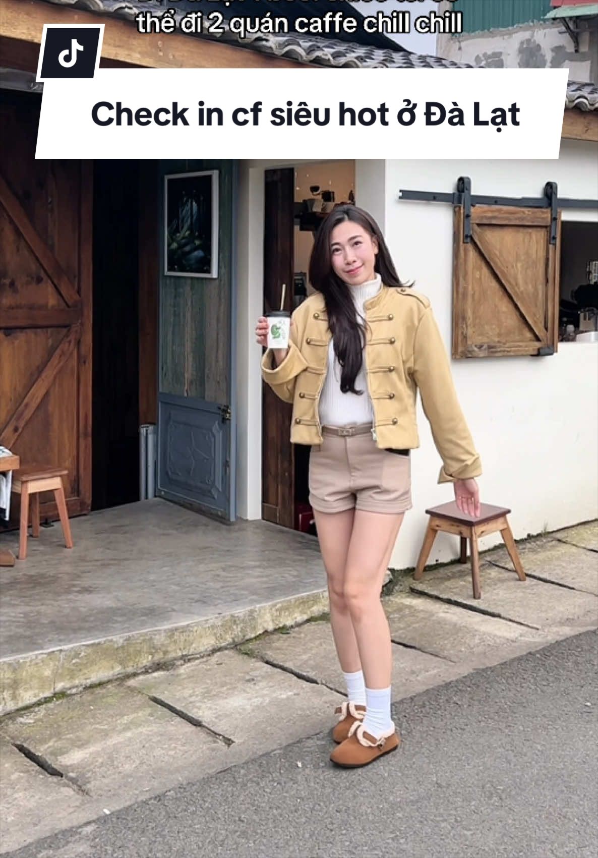 In one afternoon in Da Lat, I can visit two cafes to chill and relax. TikTok video