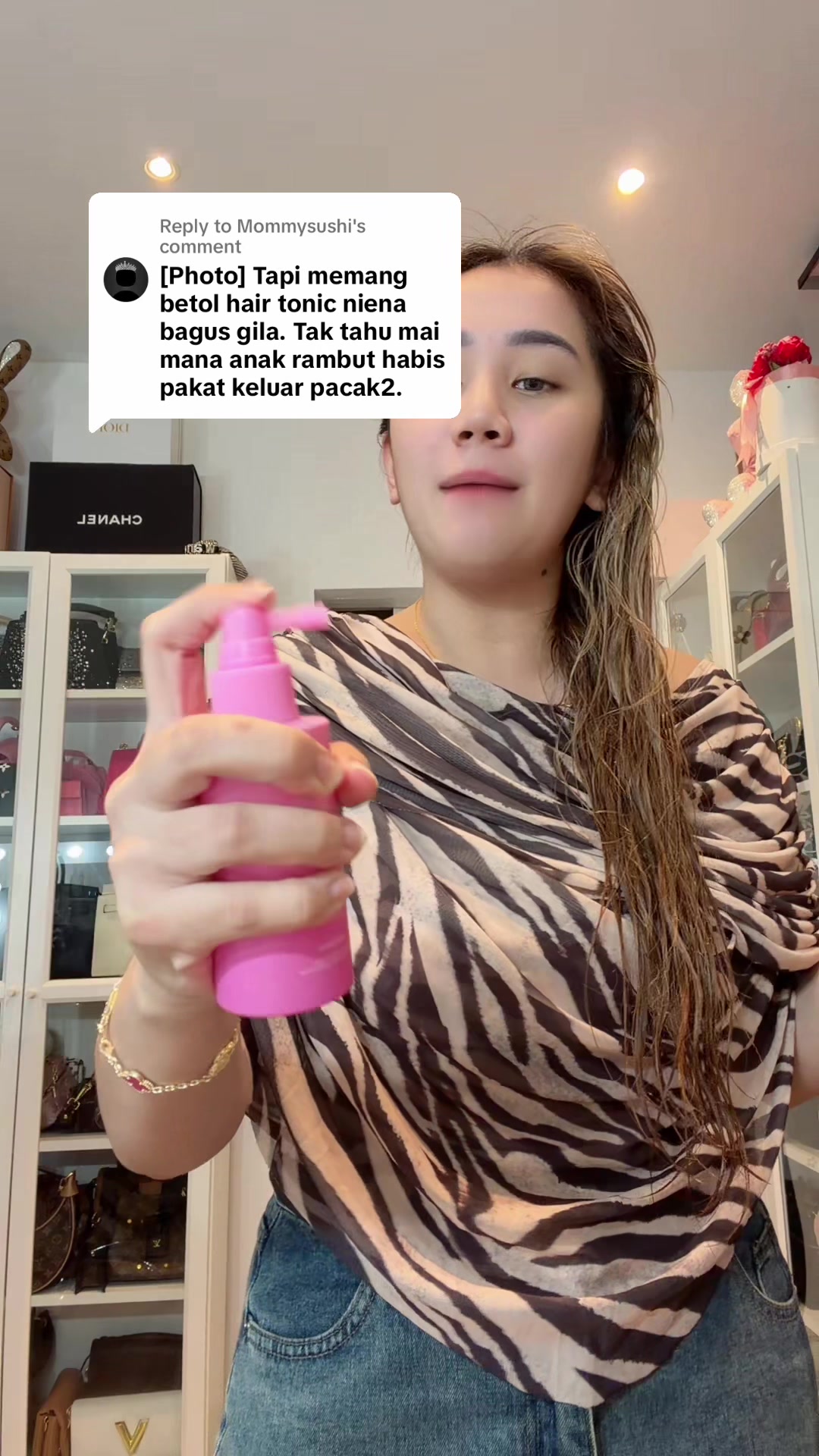[Photo] This Niena hair tonic is really great. TikTok video