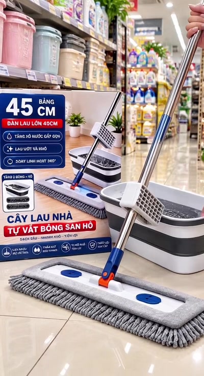 Buy one get one free everyone, normally this mop costs nearly 100k VND with only one… TikTok video