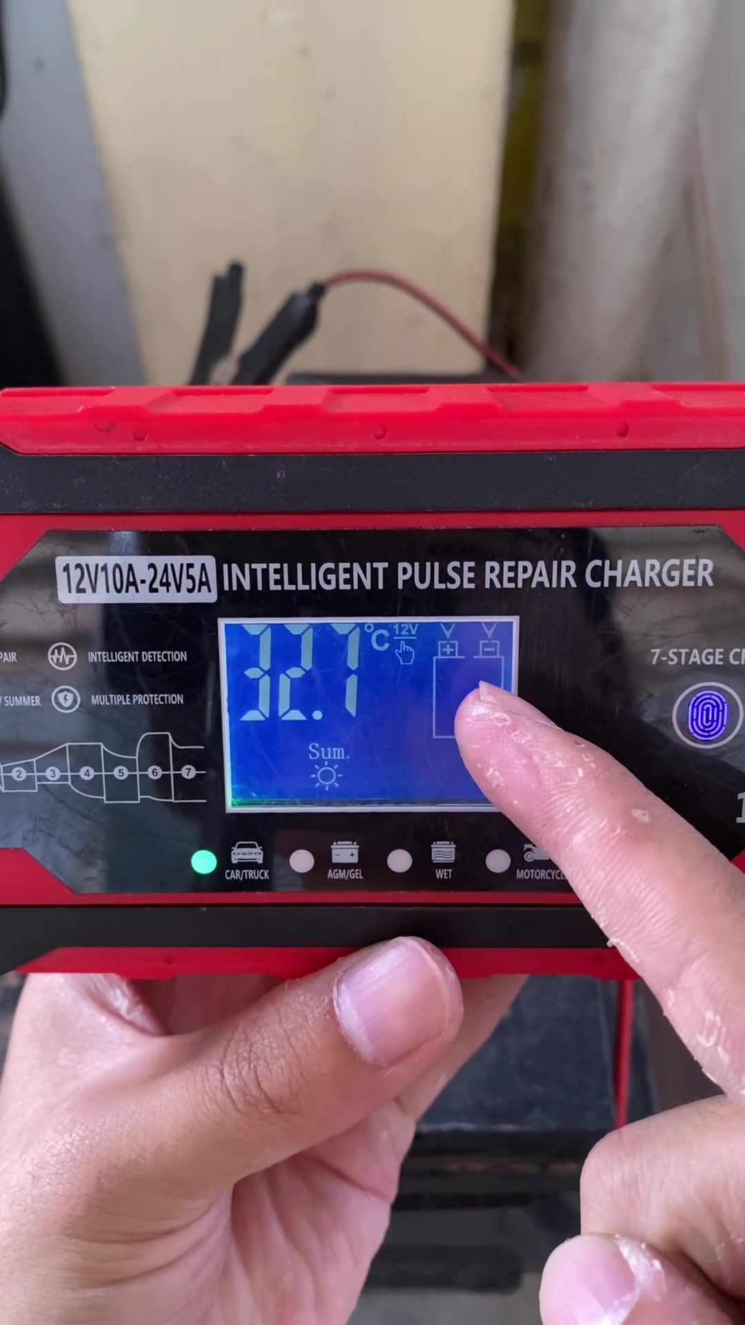 12V10A-24V5A INTELLIGENT PULSE REPAIR CHARGER TikTok video
