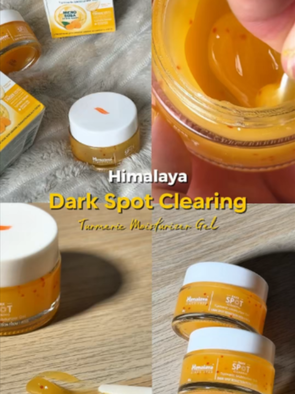Himalaya Dark Spot Clearing Turmeric Moisturizer Gel / Water-gel texture suitable… TikTok video