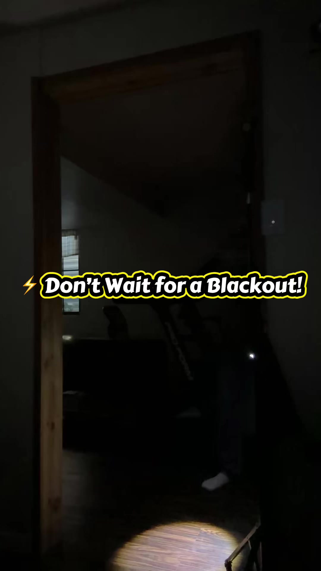⚡Don’t Wait for a Blackout! TikTok video