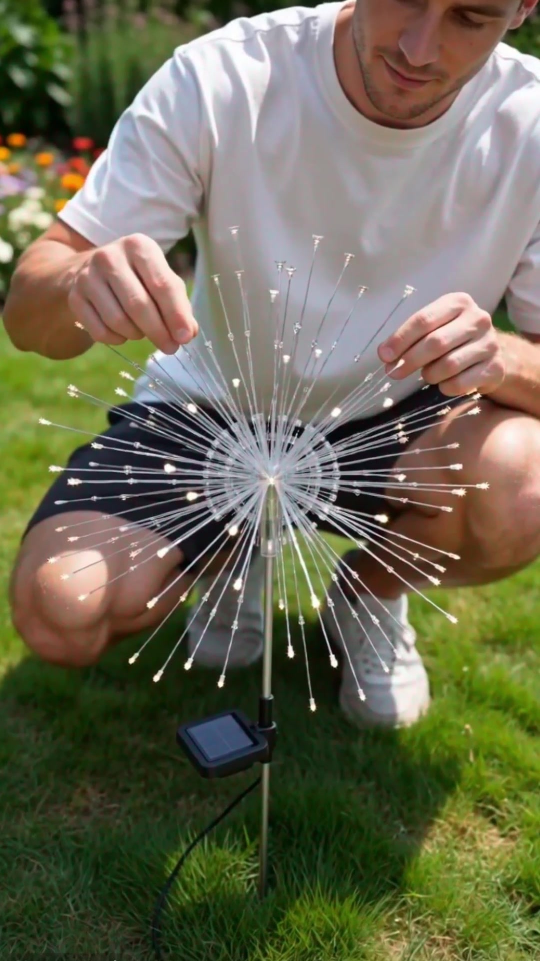 Are you fed up with your garden being completely dark at night? TikTok video
