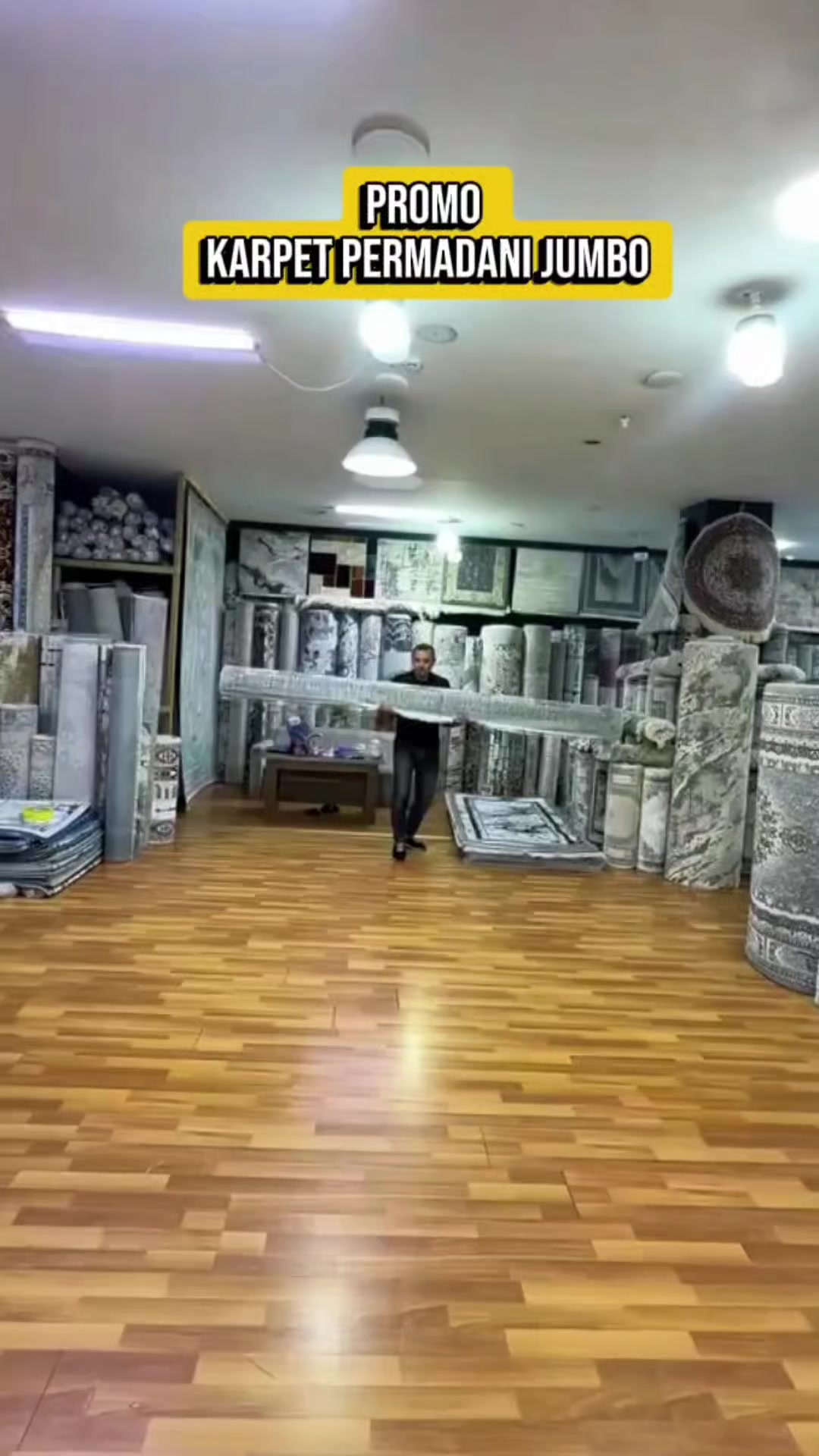 PROMO EXTRA LARGE PERSIAN CARPET TikTok video