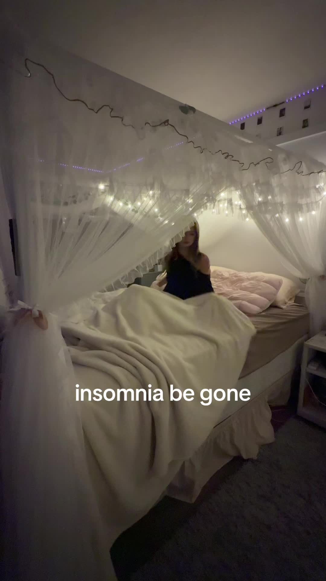 Sleep in the garage and this is what 90% of my nights look like. TikTok video