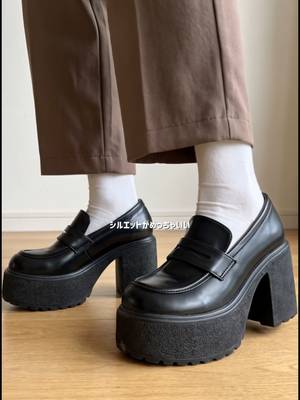 This platform loafer has an amazing silhouette, the voluminous sole and thick heel… TikTok video