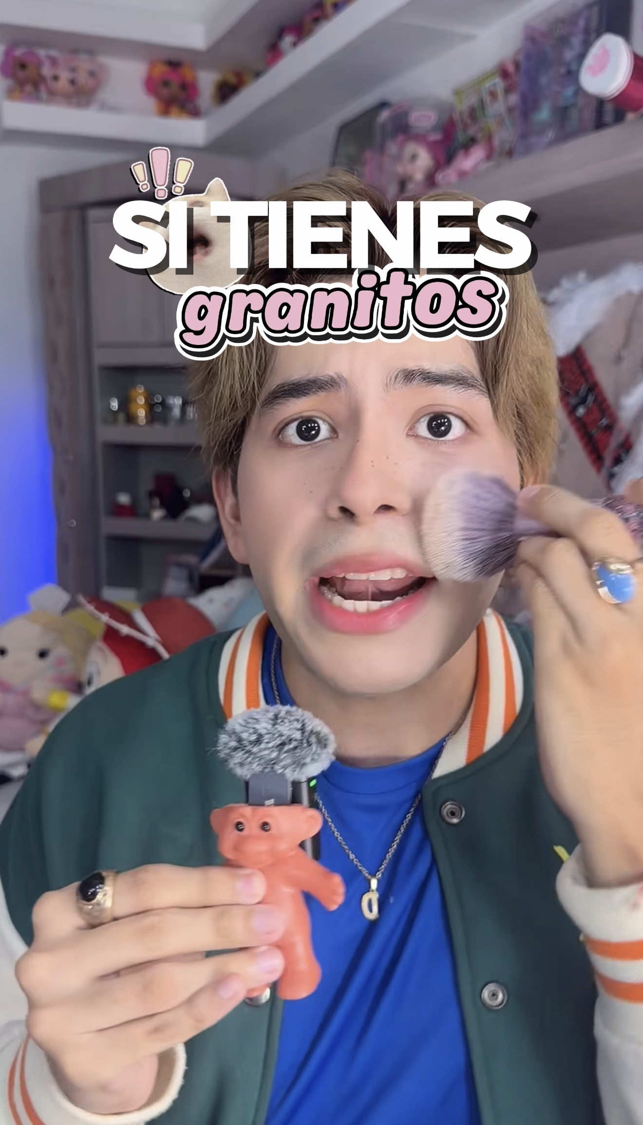 Si tienes granitos en la mejilla o en la frente o literalmente en cualquier parte... TikTok video