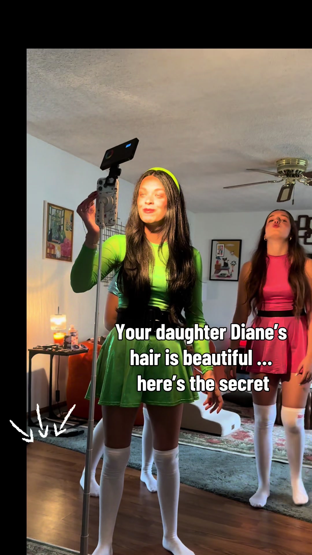 Your daughter Diane's hair is beautiful ... TikTok video
