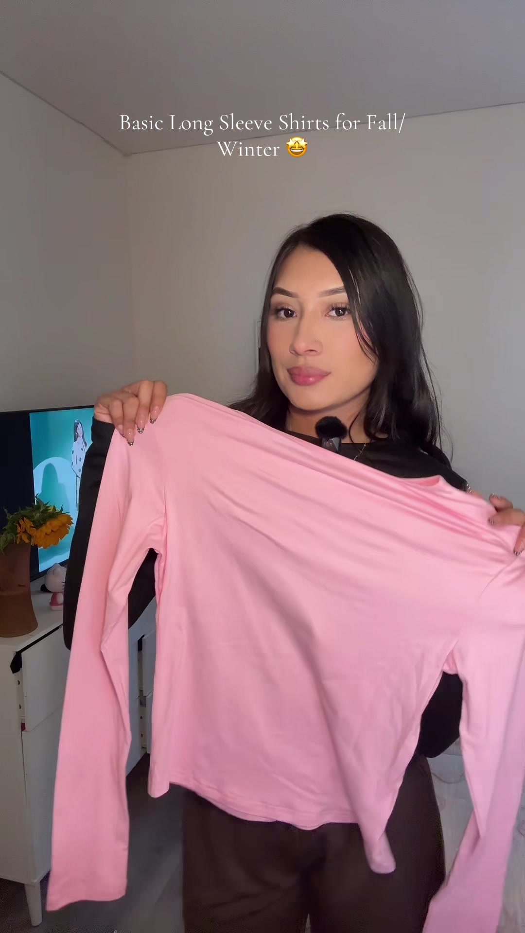 Basic Long Sleeve Shirts for Fall/ Winter 😂 TikTok video