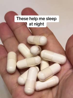 These help me sleep at night / It helps me to relax / My body was always so tired… TikTok video