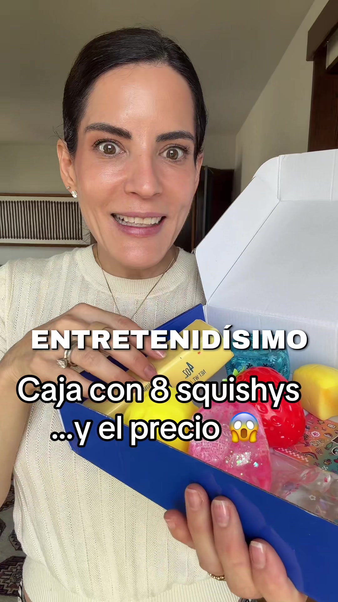 Box with 8 squishys ...and the price 😱 TikTok video