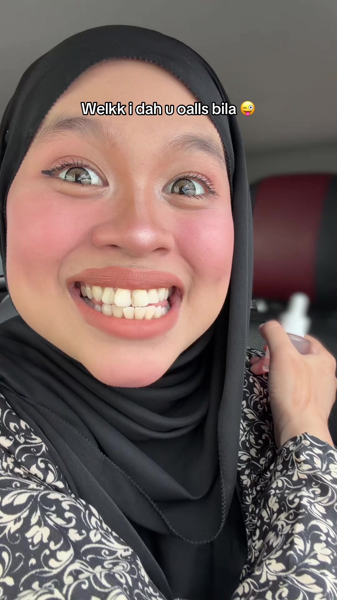 I'm super excited to show you all, look at my cute face, can you see it, do you see… TikTok video
