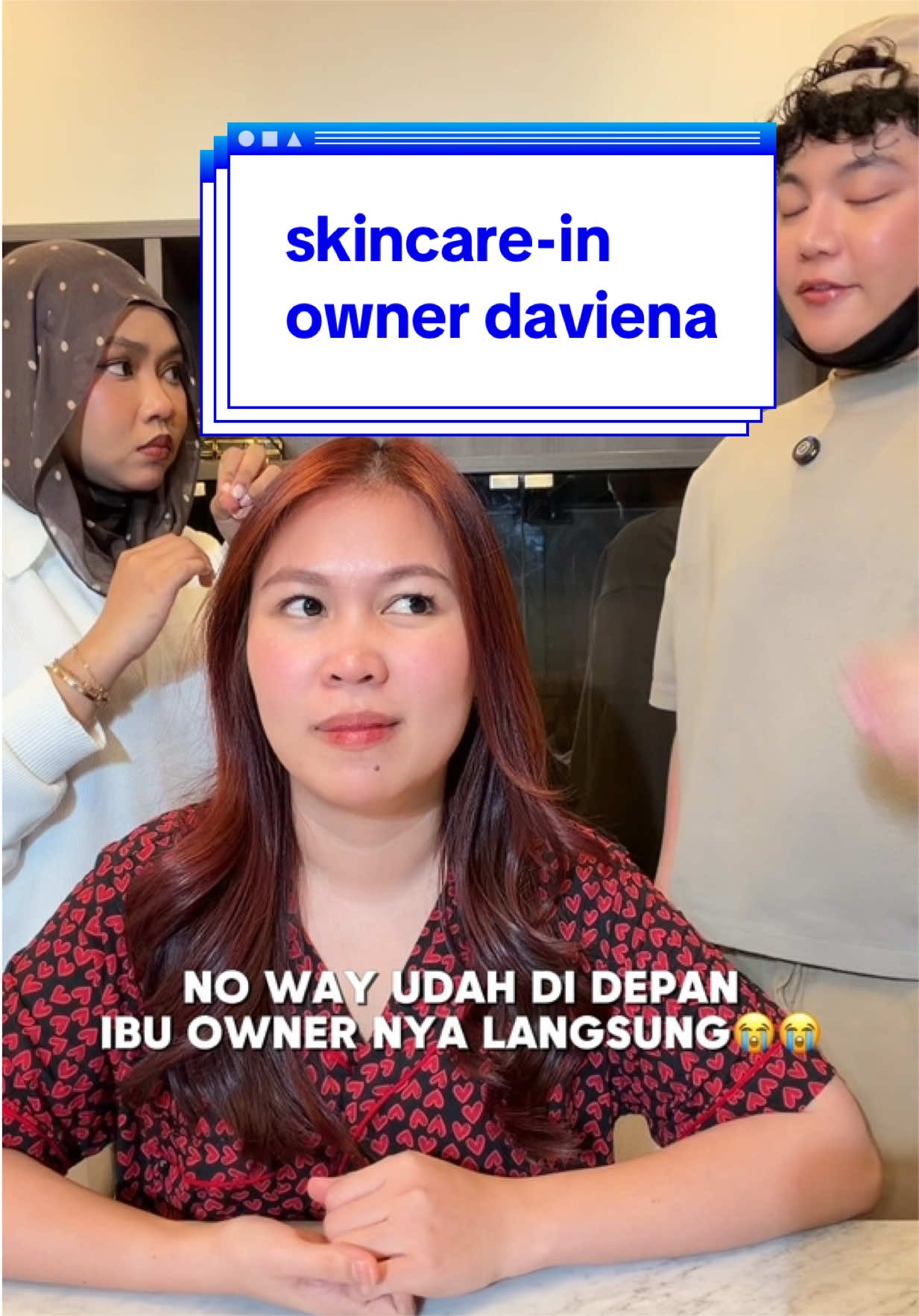 NO WAY right in front of the store owner directly, just started our grand opening TikTok video