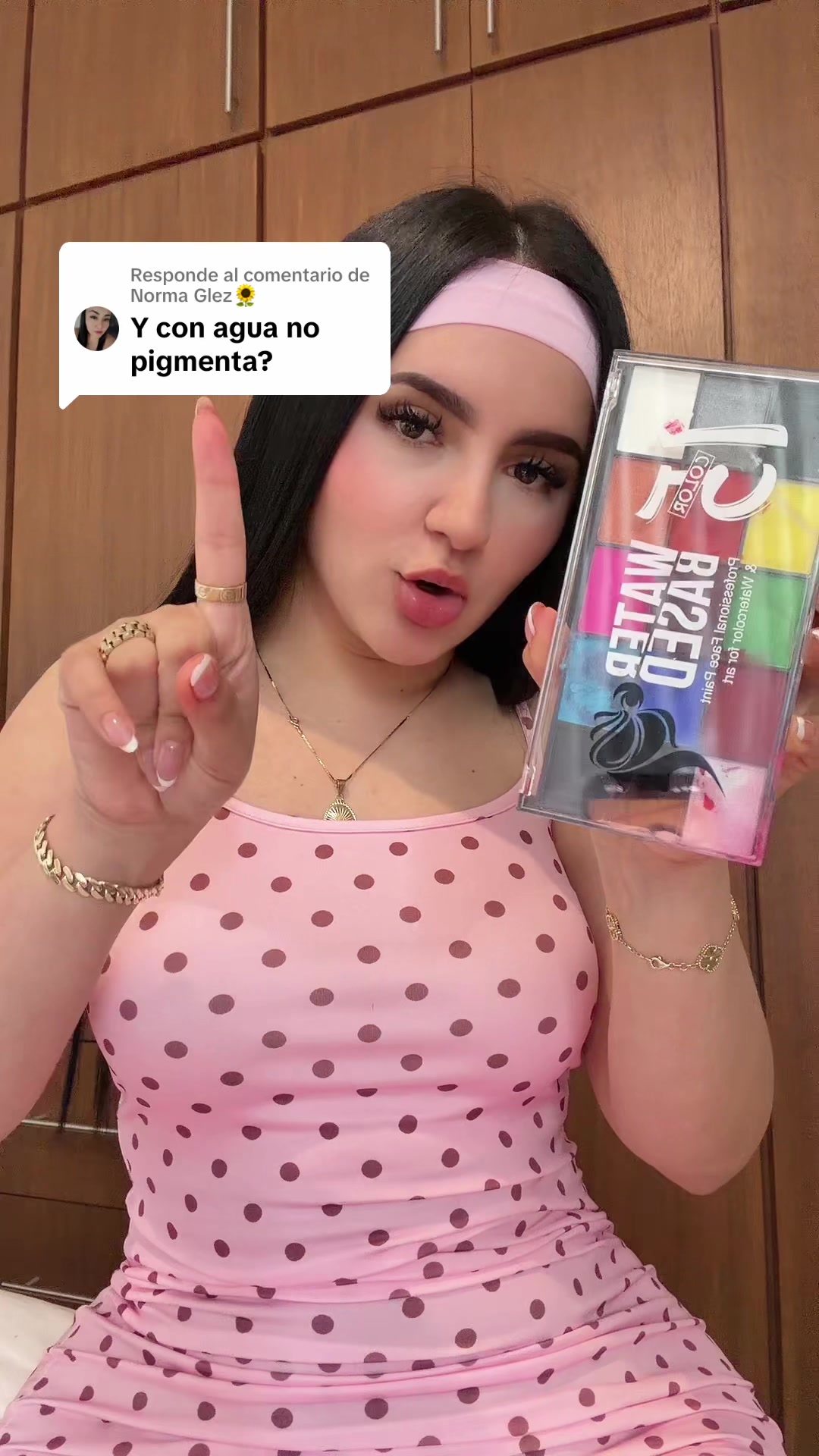 Reply to Norma Glez's comment 🌻 Does it not pigment even with water? TikTok video