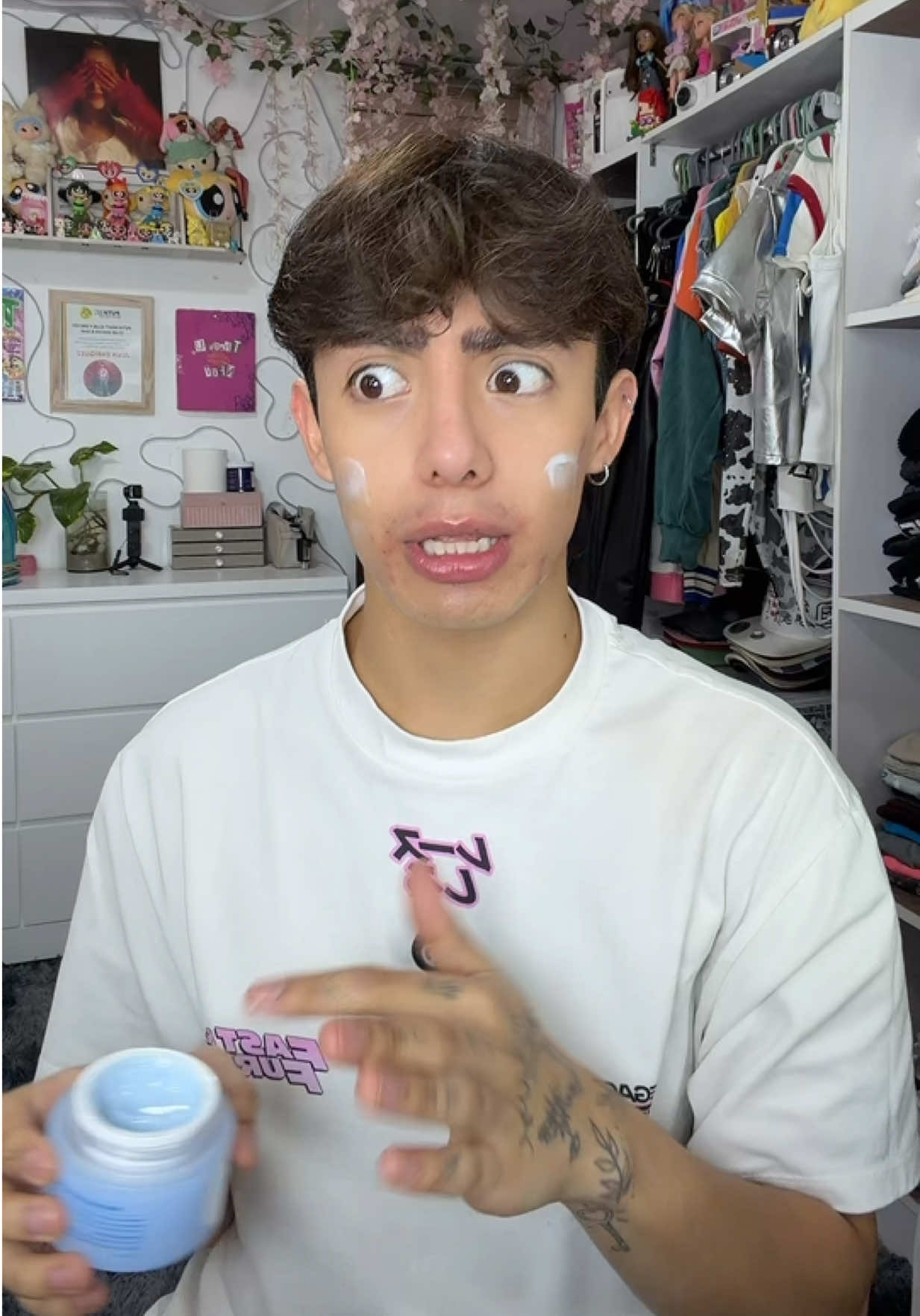 I already told you I'm about to do the next Monster High looks and I'm just about to… TikTok video