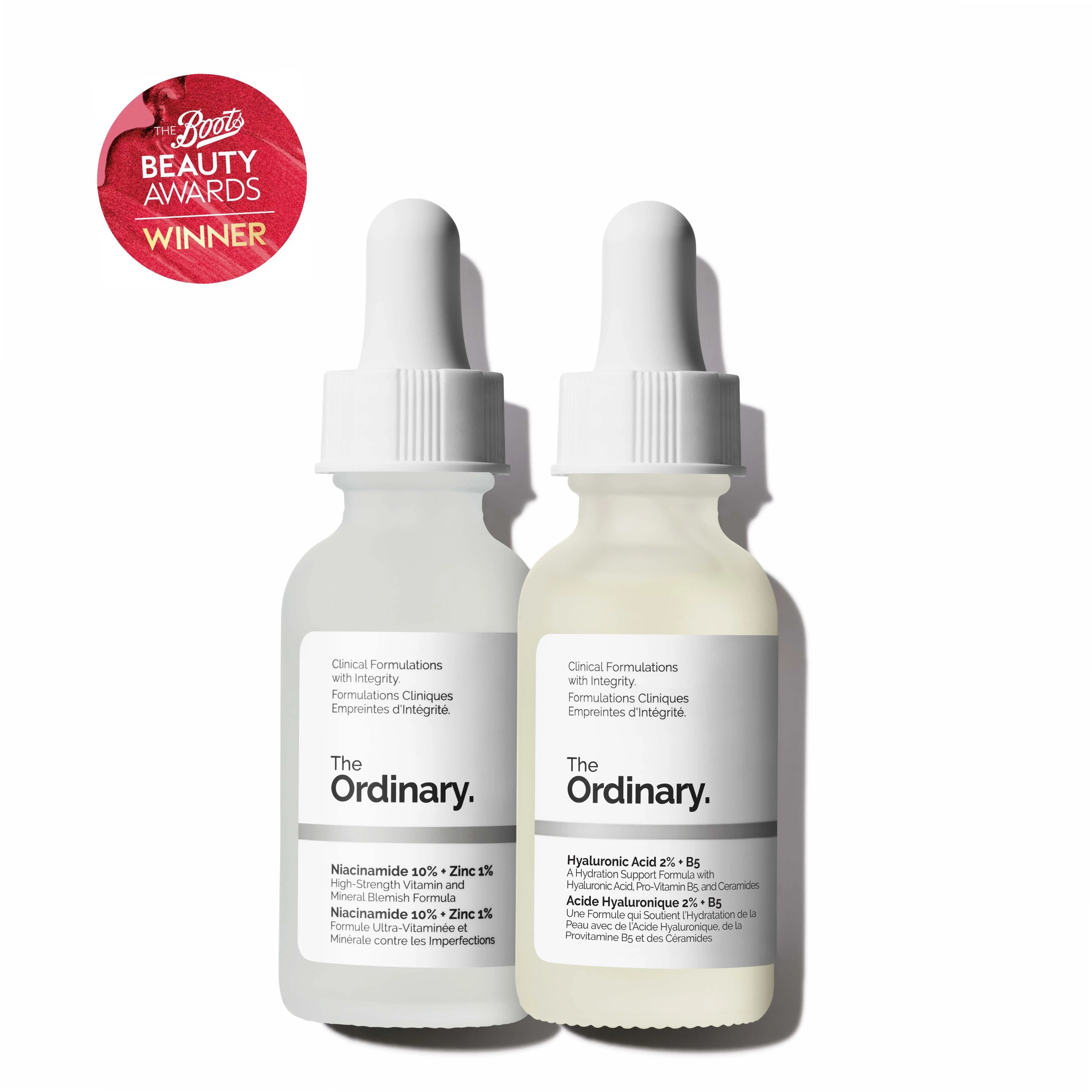 The Ordinary - Niacinamide + Hyaluronic Acid Duo