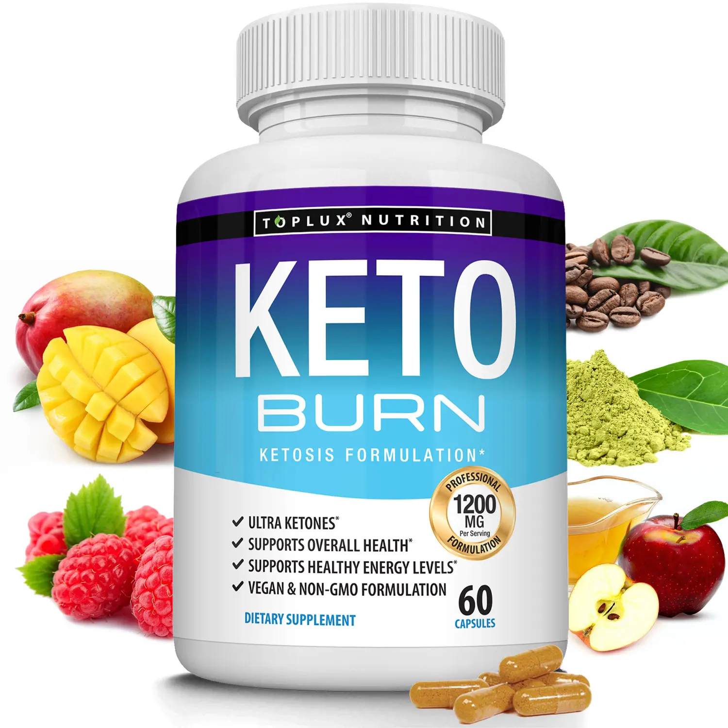 Toplux Keto Burn Nahrungsergänzungsmittel