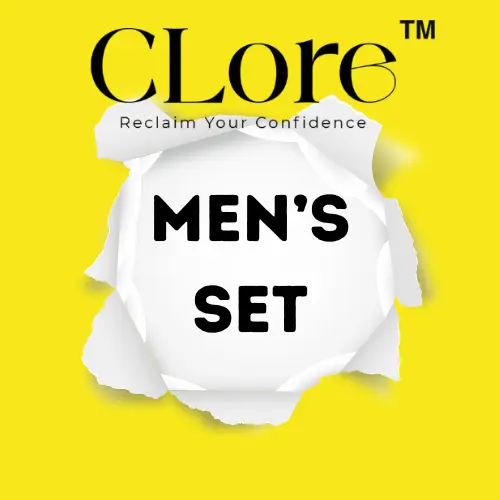 CLore Men's Hair Loss Tonic Set with 100-Day Supplement