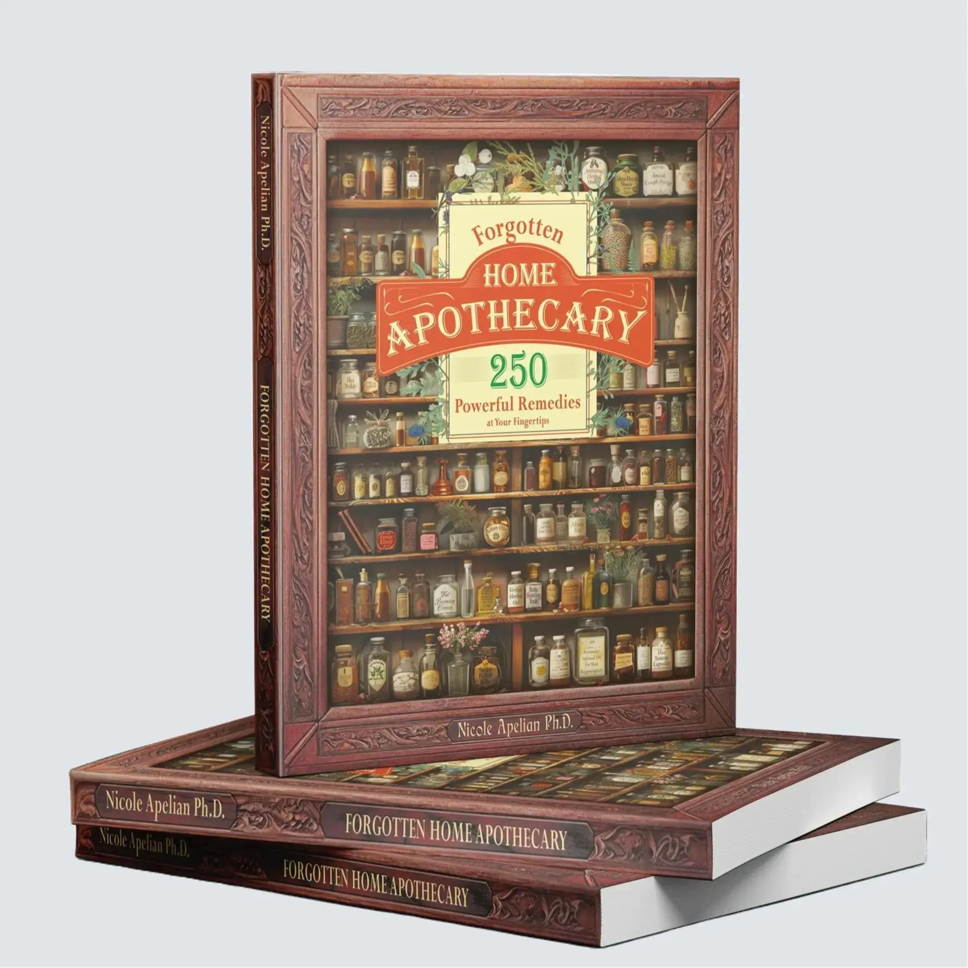 Forgotten Home Apothecary : 250 remèdes puissants à portée de main | Remèdes traditionnels oubliés | Bien-être holistique