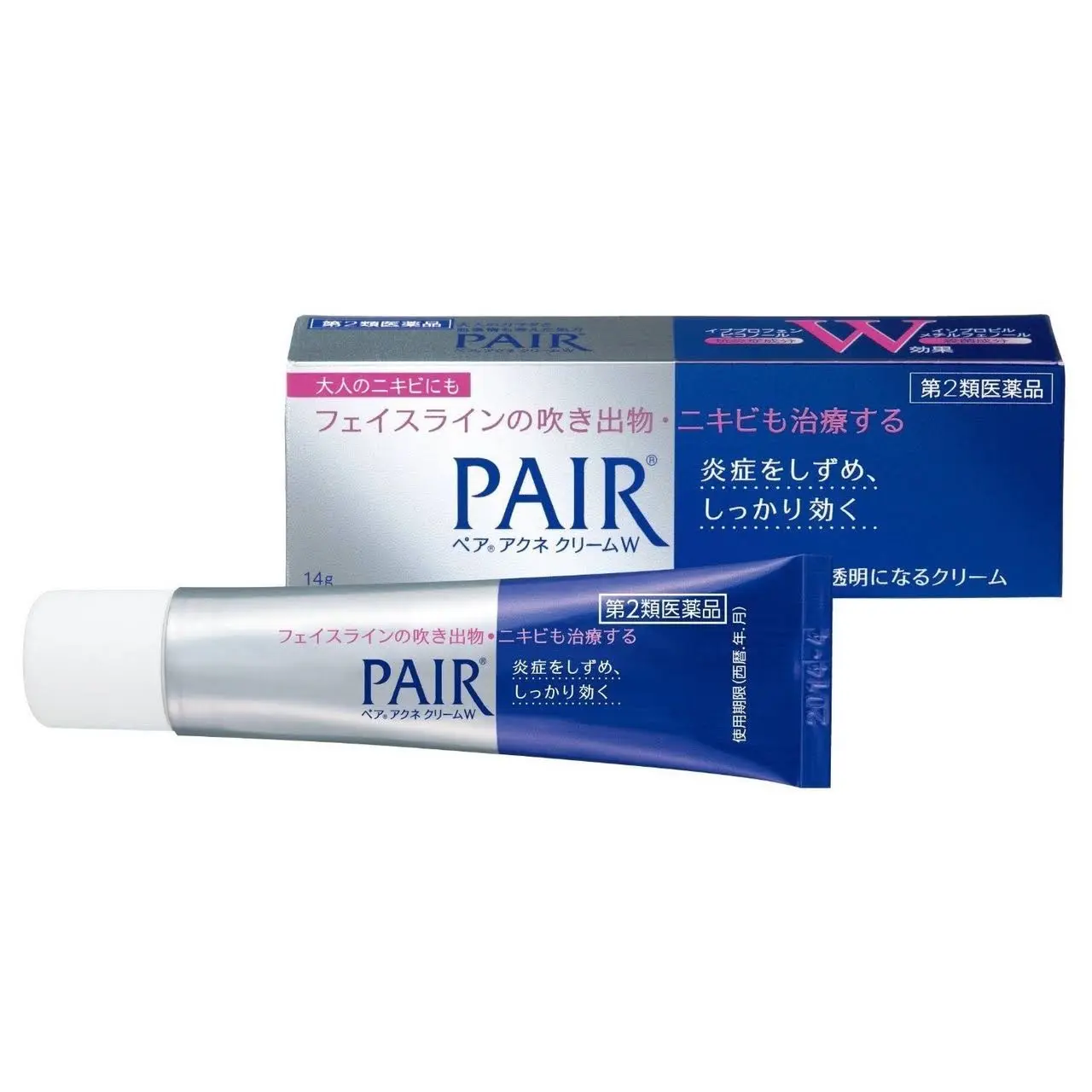 Lion Pair krim jerawat untuk mengatasi jerawat dan noda, serta sabun cuci muka busa lembut Pair Acne Creamy Foam antibakteri untuk membantu memperbaiki kulit